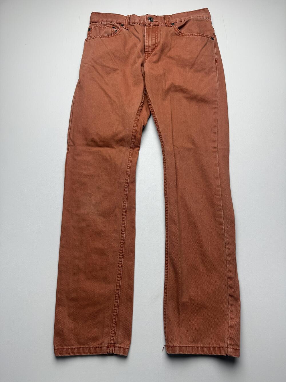 Levi's 511 Slim Jeans Boys 16 28x28 Brown Denim Straight 100% Cotton Casual
